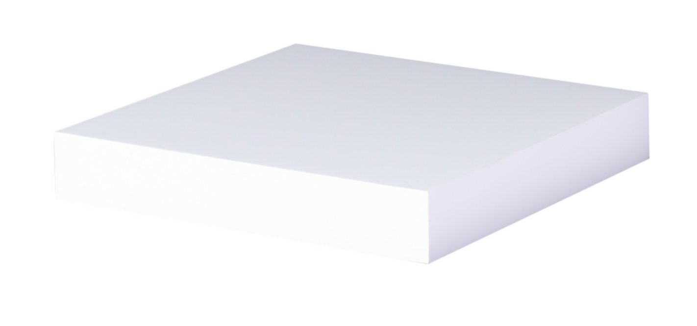 Tablette 23 x 23,5 x 3,8 cm blanc - DECO SYSTEM