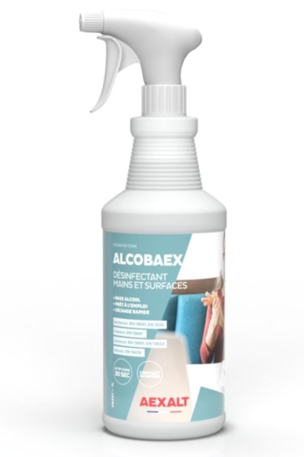 ALCOBAEX - Désinfectant mains et surfaces - 1L