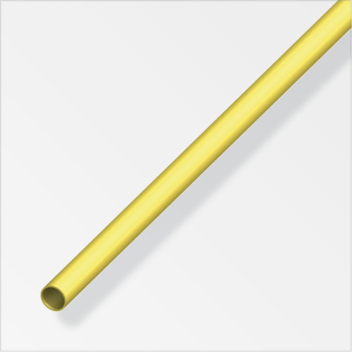 Profilé tube rond laiton ø 2 mm l. 1 m
