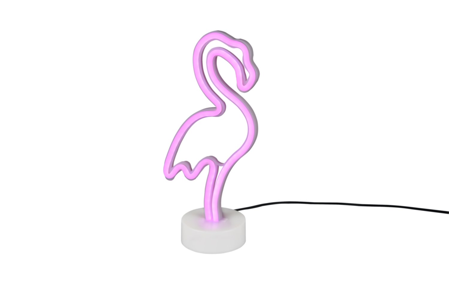 Lampe de Table Flamingo Blanc H.29cm - REALITY