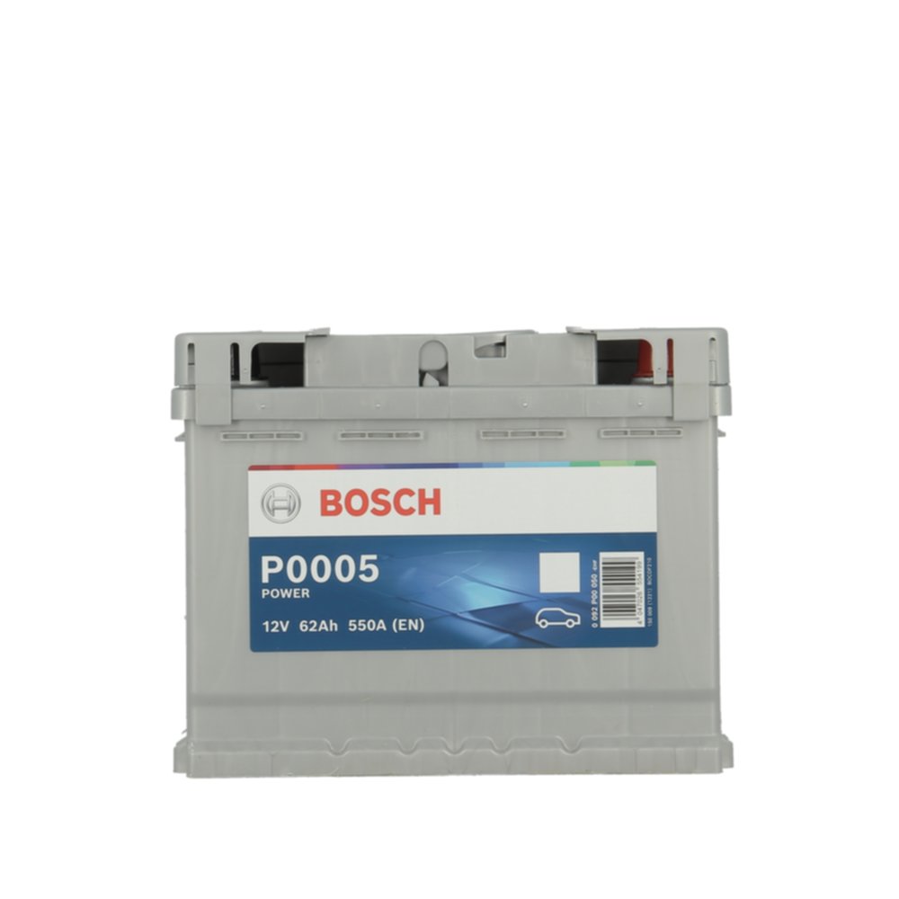 Batterie voiture 550A 62Ah P0005 - BOSCH
