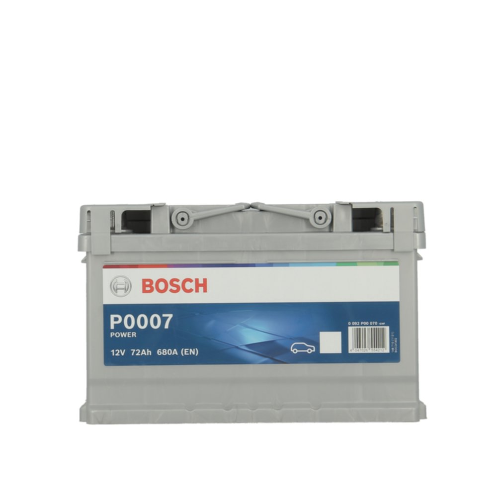 Batterie voiture 680A 72Ah P0007 - BOSCH