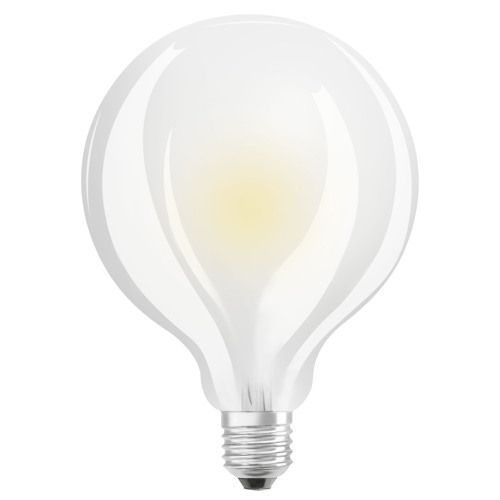 Ampoule LED E27 11W globe dépoli blanc chaud