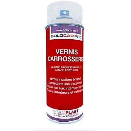 Vernis Carrosserie Solocar Transp 400ml
