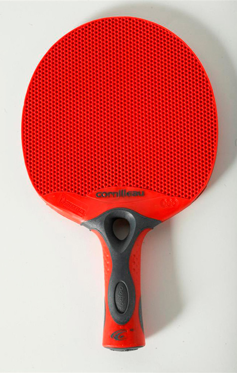 Raquette de Ping Pong aspect usé (Rouge) - Machinegun
