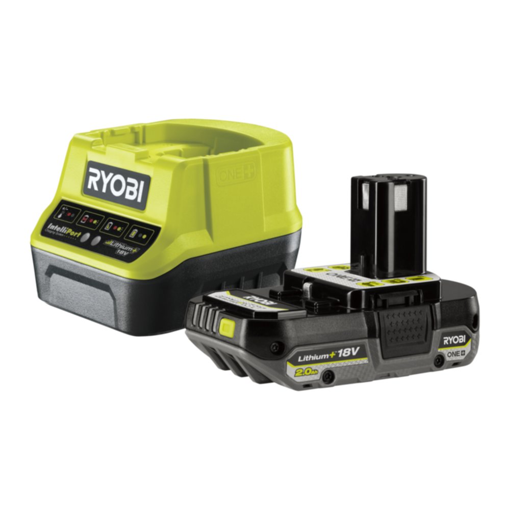 Pack 1 Batterie 18V 2,0 Ah et 1 chargeur rapide 2 A RC18120-120CG - RYOBI