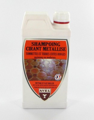 shampoing cirant metalisé pour tomettes - AVEL