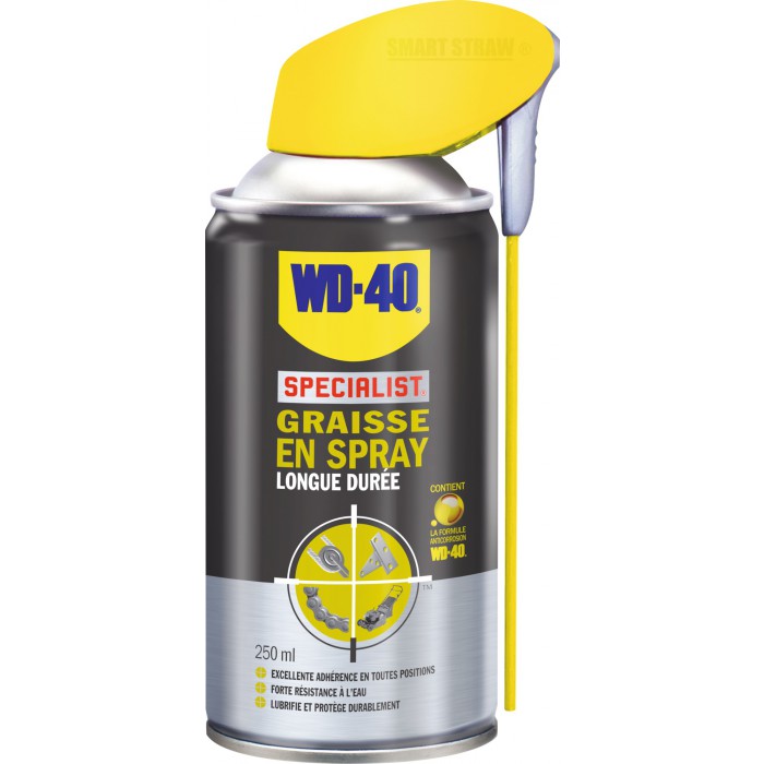 Graisse en spray Longue durée 400ml - WD40