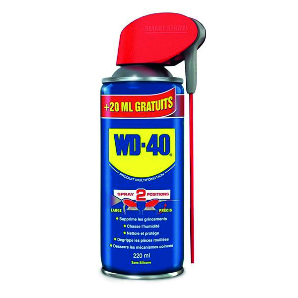 Spray lubrifiant double position 200 mL + 10% - WD40