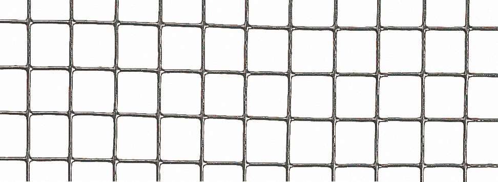 Grillage metal galva carré FENSANET 06 ( 6,4x6,4x0,6mm) 0,50 x 2,50m 