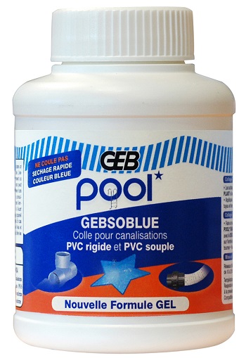 Pool GEBSOBLUE colle spéciale piscine boîte de 250mL - GEB