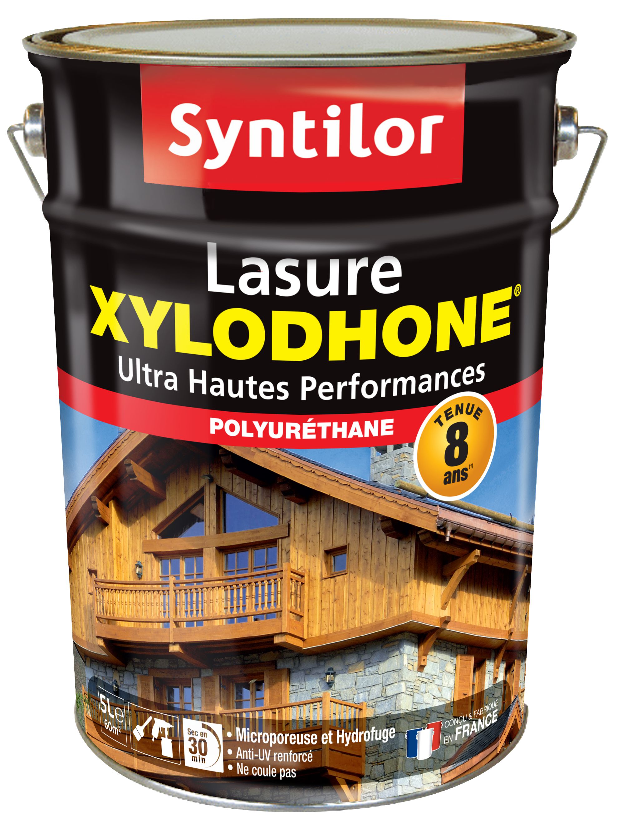Lasure Xylodhone ultra hautes performances acajou exotique 5L - SYNTILOR