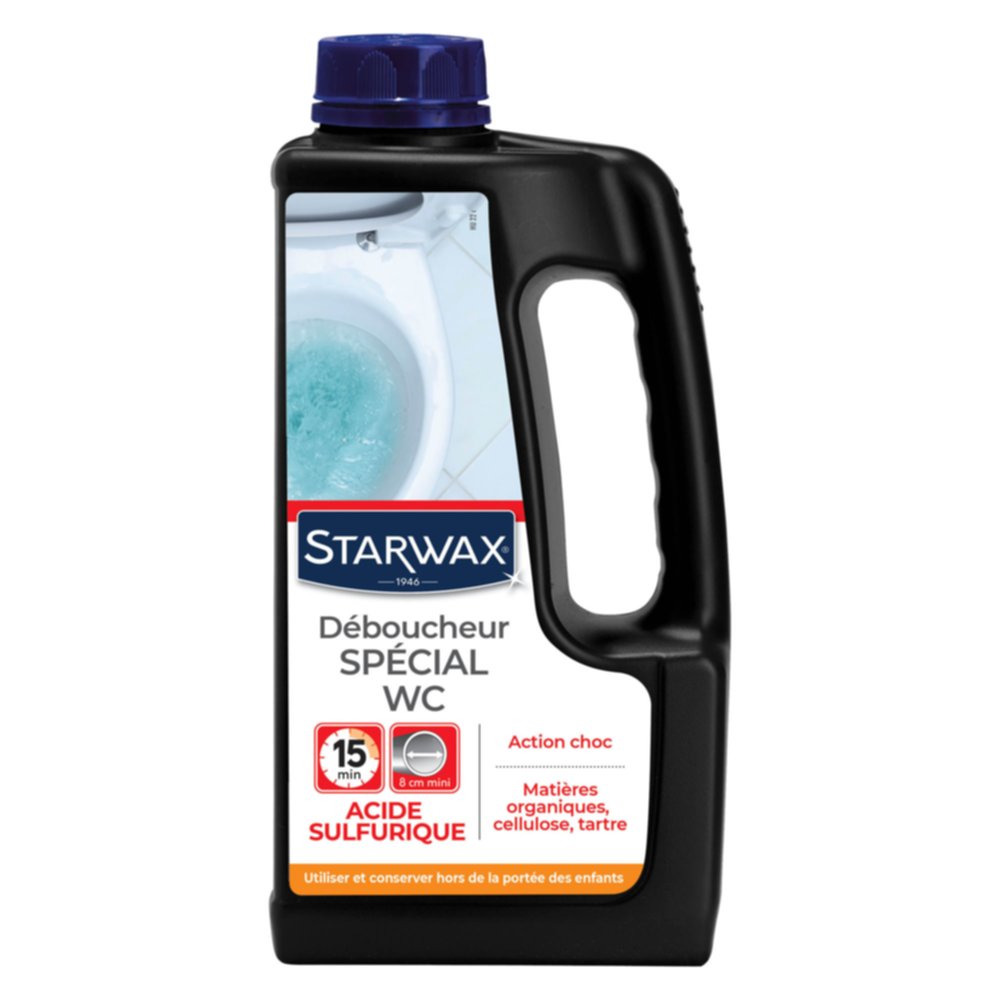 Déboucheur professionnel WC et canalisations - STARWAX