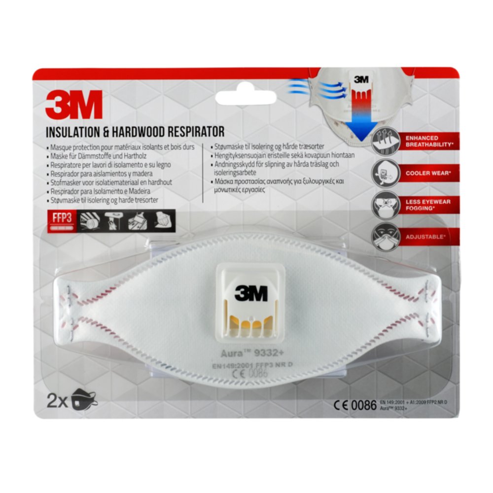 Masque de protection respiratoire pliable - 3M