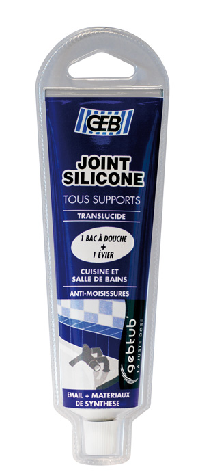 Silicone Tous Supports Translucide 100ml - GEB