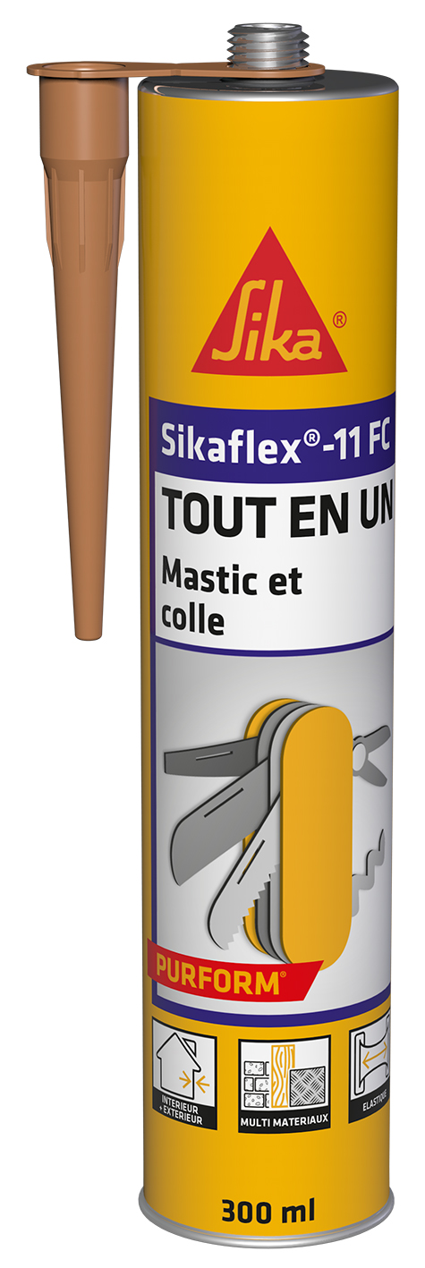 Mastic Colle Tout en Un Sikaflex® 11 FC 300ml Beige - SIKA