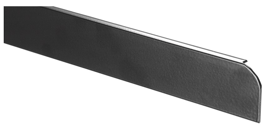 Profil aluminium de plan de travail de finition alu 2/4 rond 38 mm - SPTD