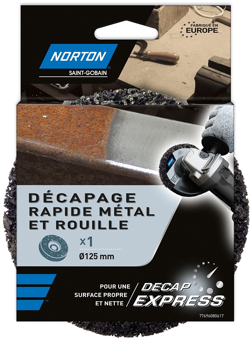 Disque metal/rouille deca.express 125mm - NORTON