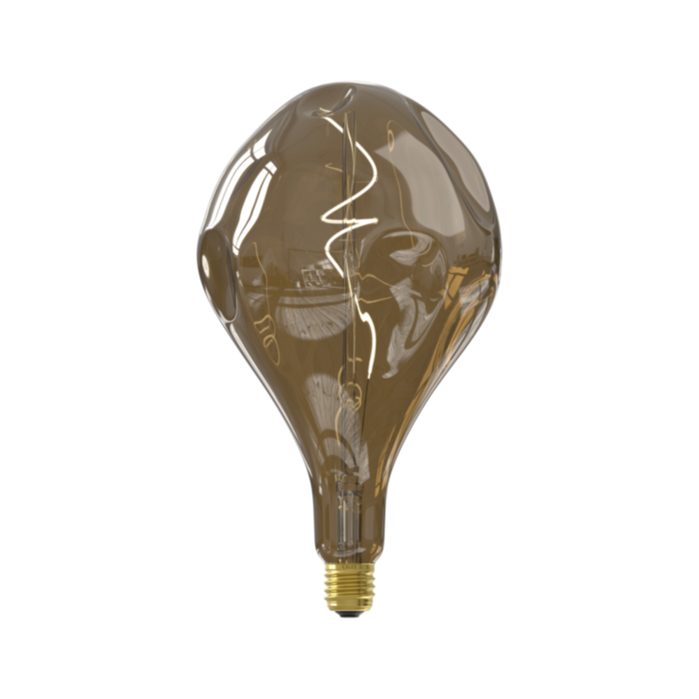 Ampoule décorative LED Filament Flexible Organic Evo Natural 6W 150Lm 1800K dimmable E27 - CALEX