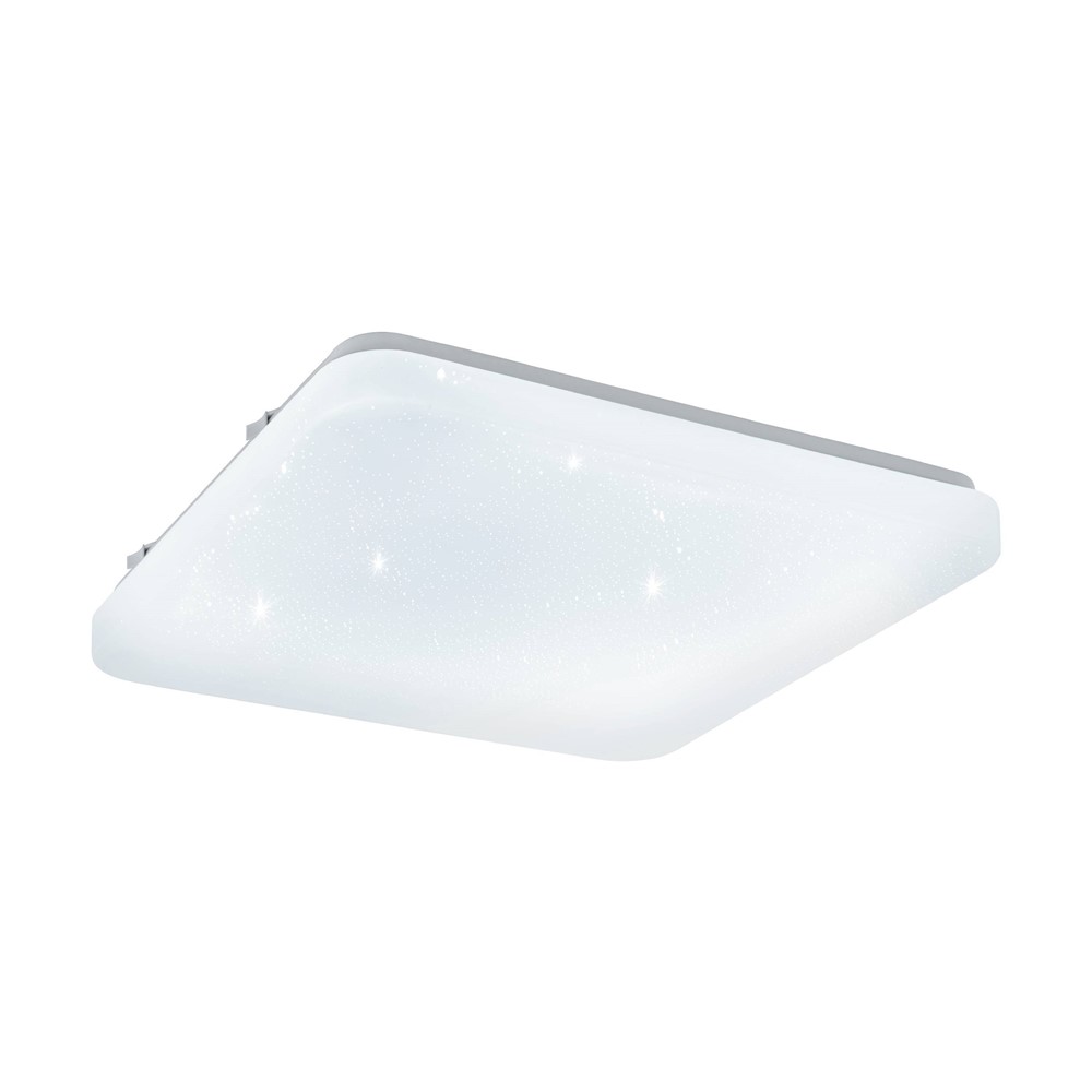 Plafonnier LED Frania-S Acier 11,5W Blanc
