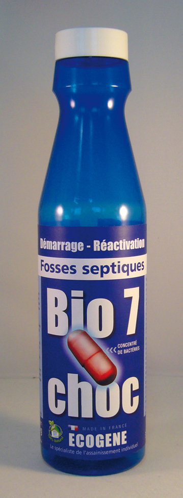 Suractivateur bactérien Bio7 choc fosse septiques 375 g - ECOGENE