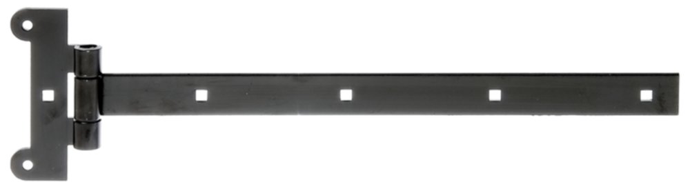 Penture festonnée + l'axe pressé Ø6,8mm 4,5x39,1cm noir - ALBERTS