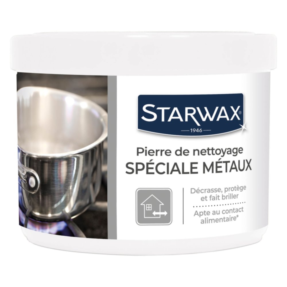 Pierre de Nettoyage Spéciale Métaux 300gr - STARWAX