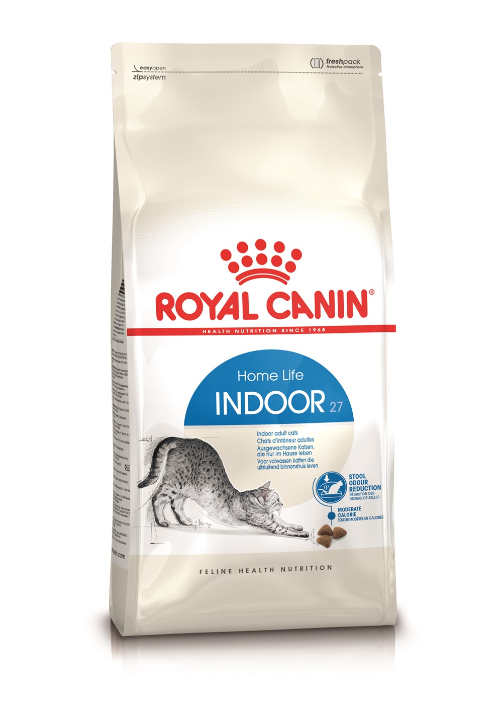 Croquette Chat Indoor 27 2kg - ROYAL CANIN 