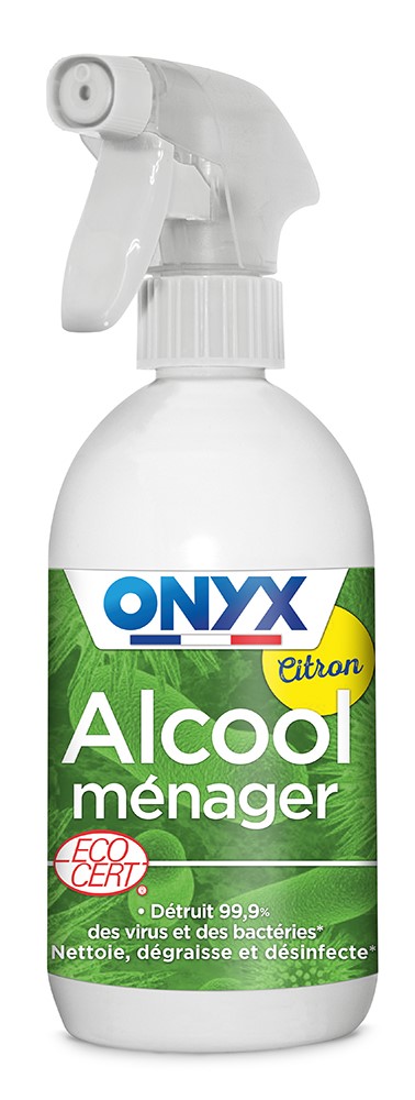 Alcool Ménager Citron 500ml - ONYX