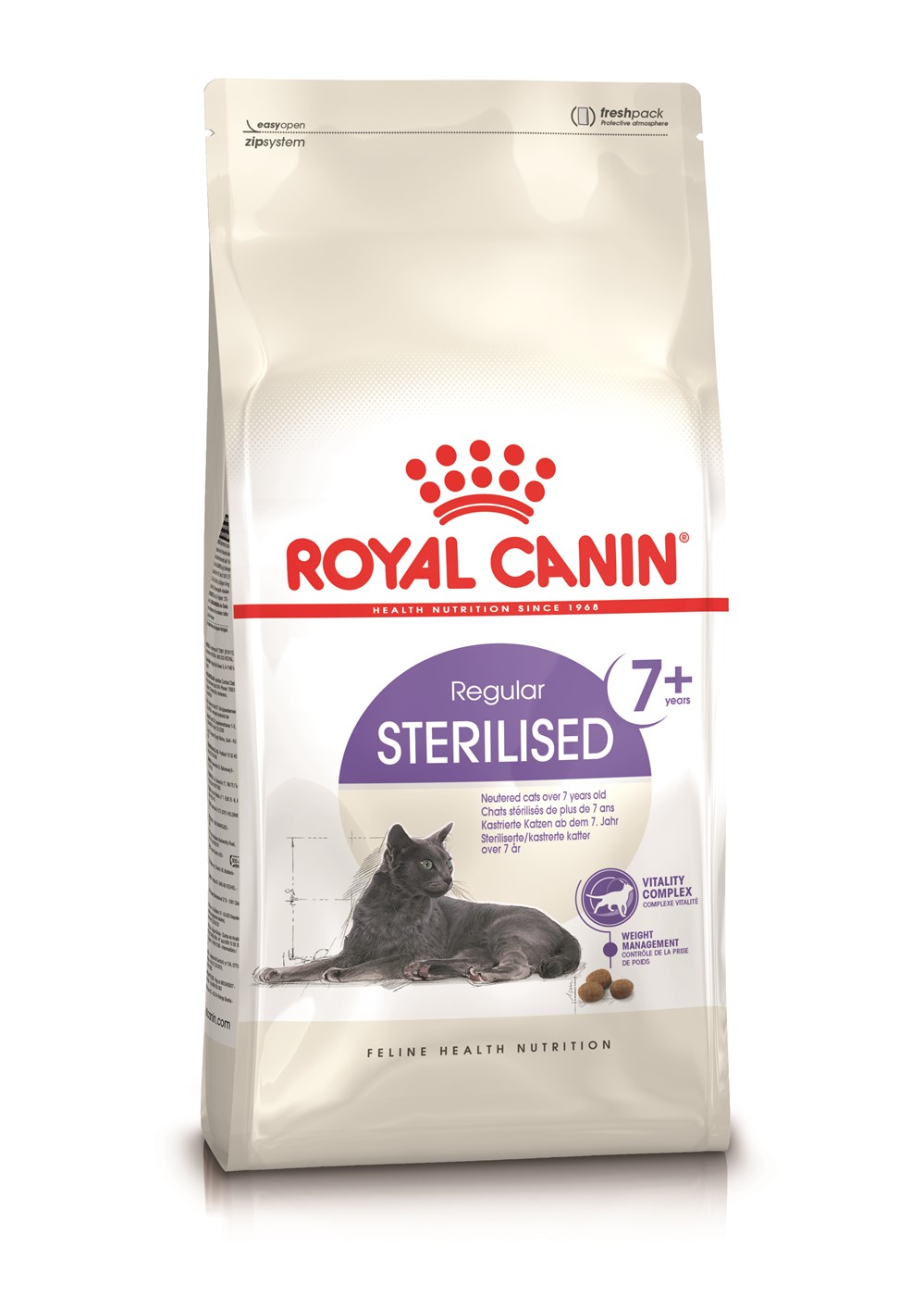 Croquette Chat Sterilised 7+ 400gr - ROYAL CANIN 