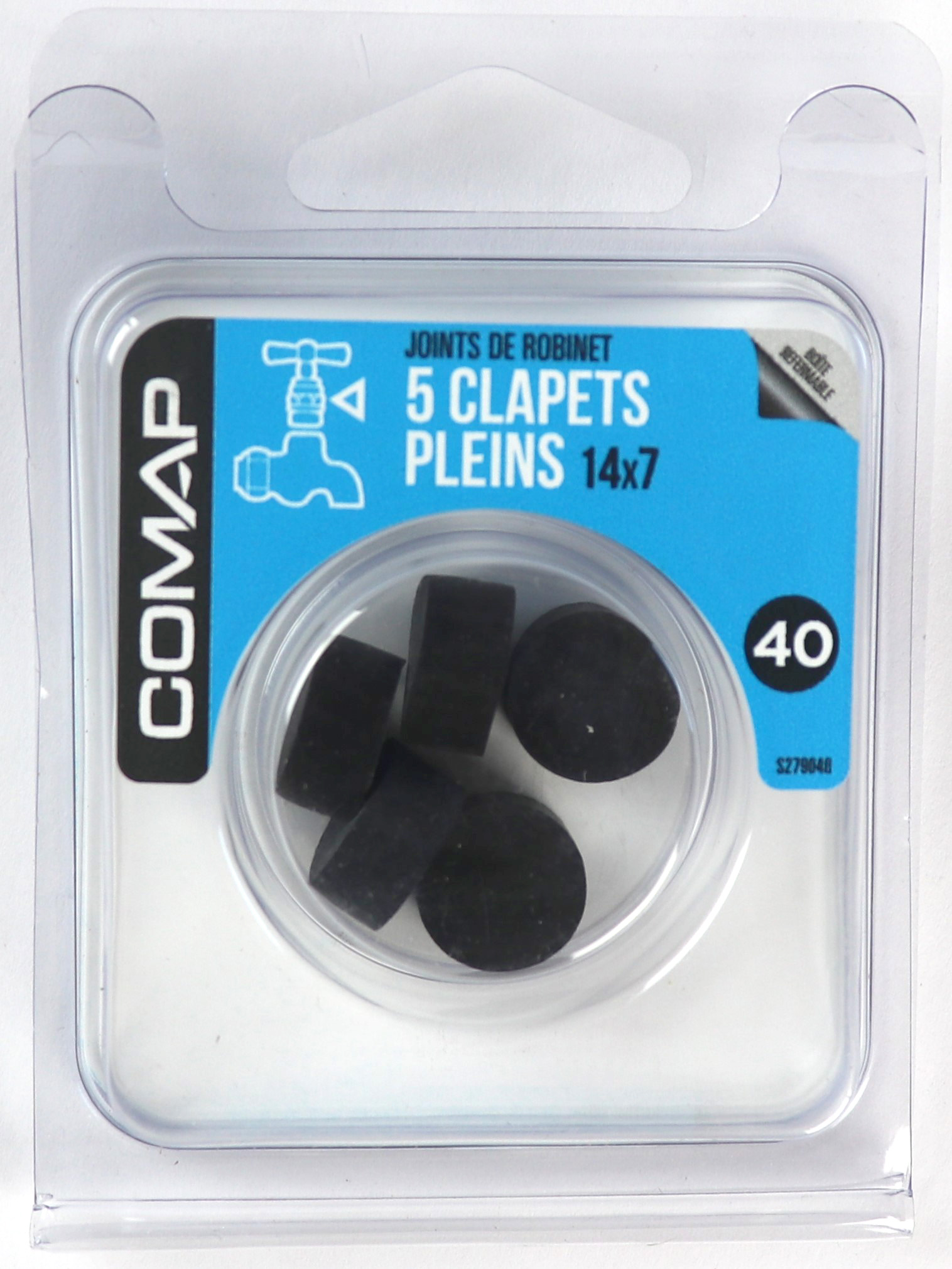 5 Clapets pleins 14x7 - COMAP