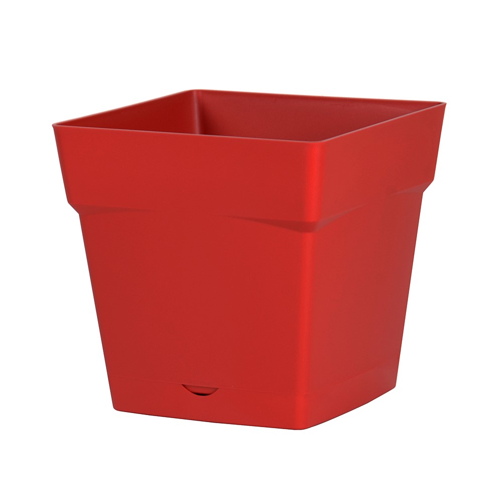 Pot carré Toscane 10,2L rouge Rubis - EDA