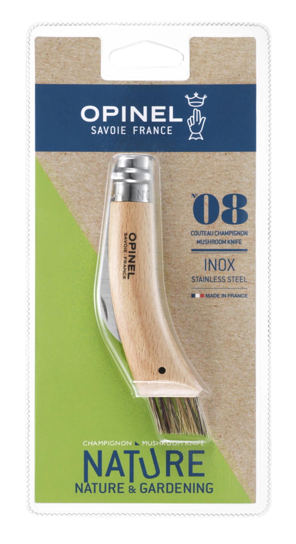 Couteau à champignon N8 - lame inox - OPINEL