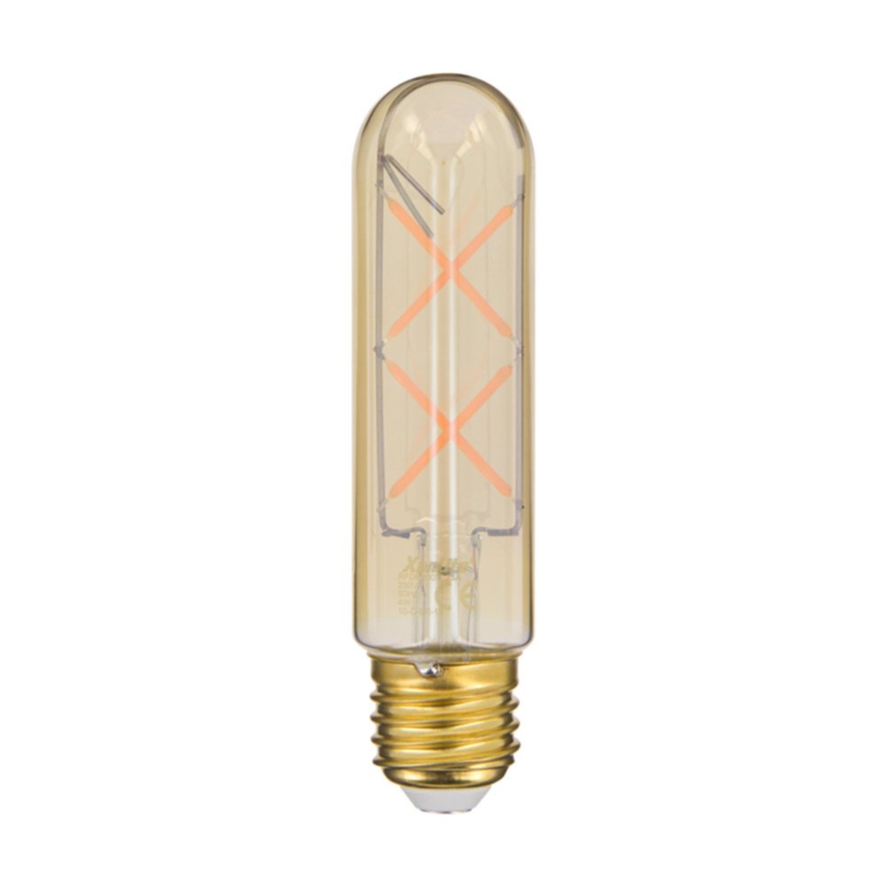 Ampoule led filament déco ambrée E27 323lm 4W blanc chaud - XANLITE