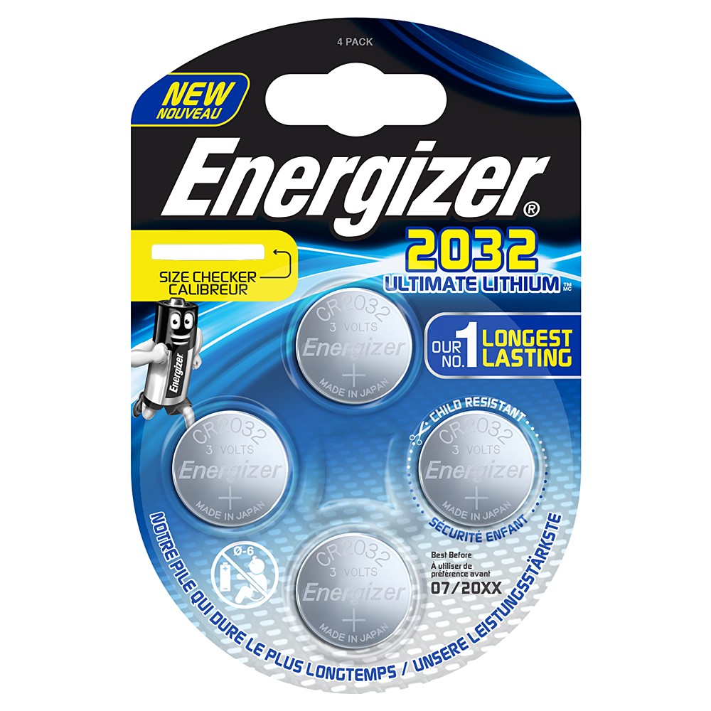 Pile CR2032 Energizer Ultimate Lithium x4