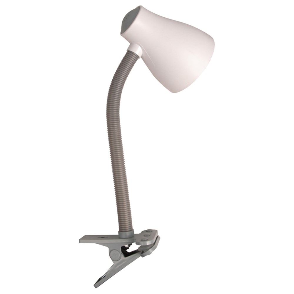 Lampe de bureau Pince Soha E27 25W Gris - INVENTIV