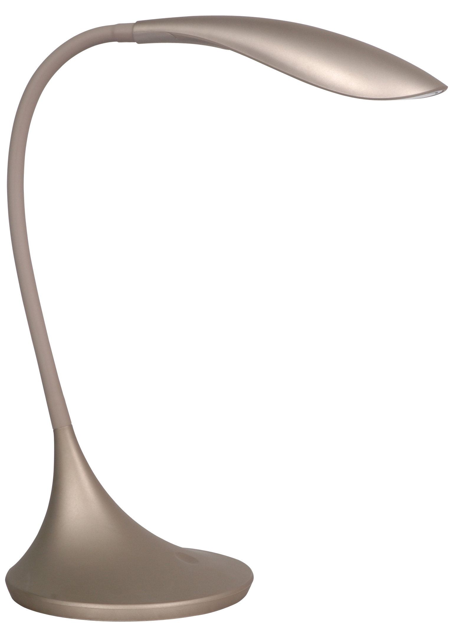 Lampe de bureau Cobra champagne LED 4,5W 400lm - INVENTIV