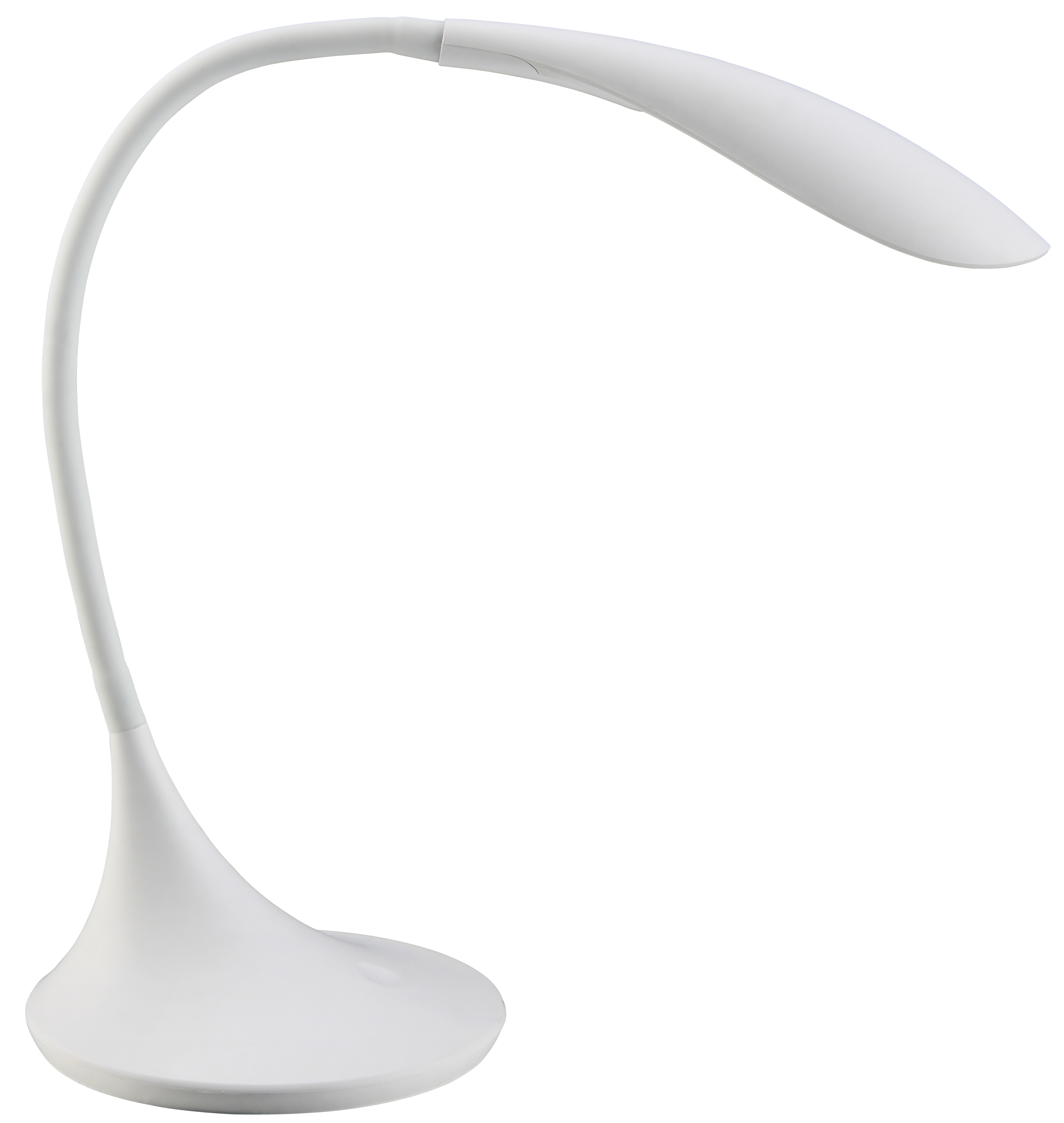 Lampe de bureau Cobra blanc LED 4,5W 400lm - INVENTIV