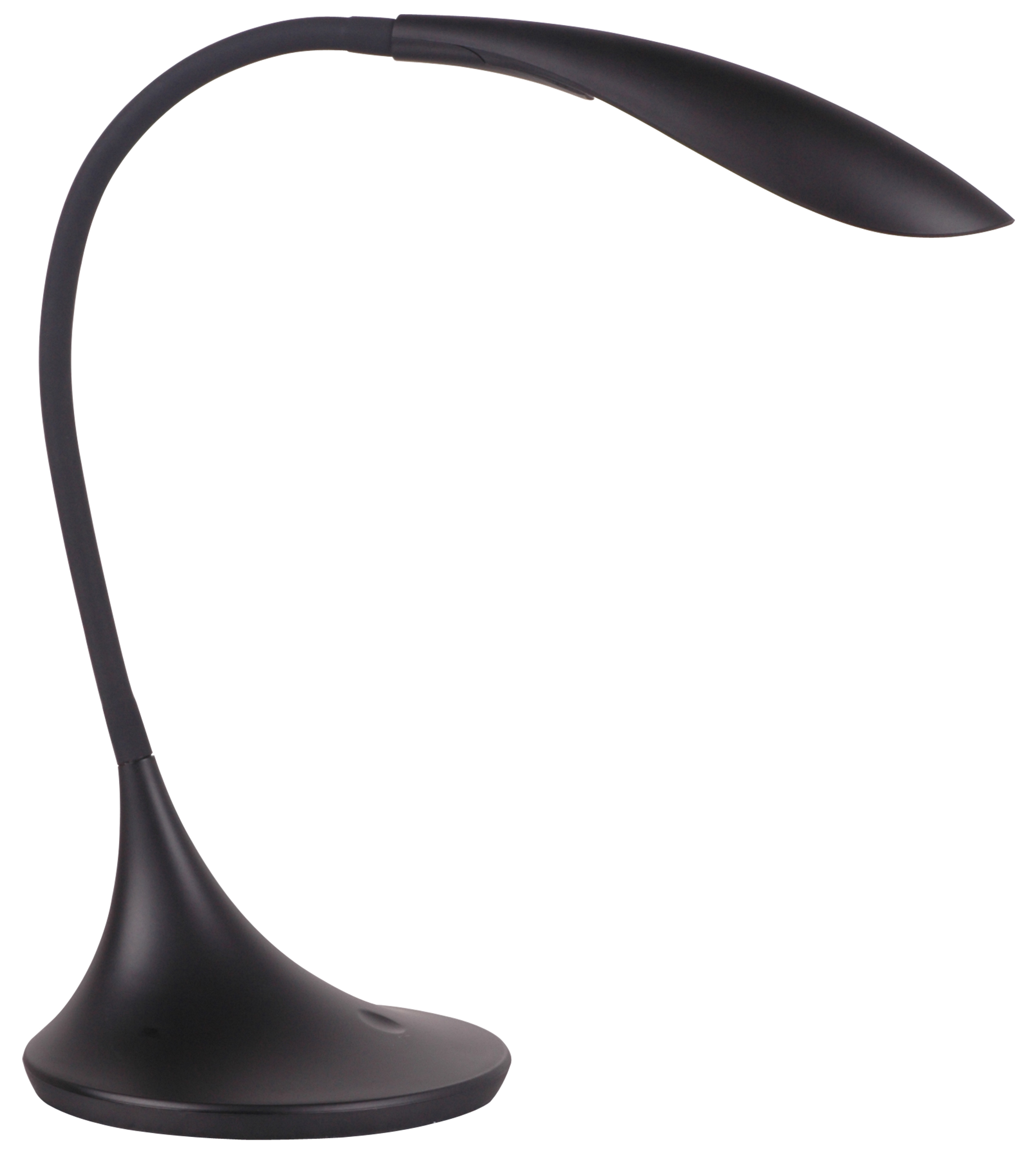 Lampe de bureau Cobra noir LED 4,5W 400lm - INVENTIV