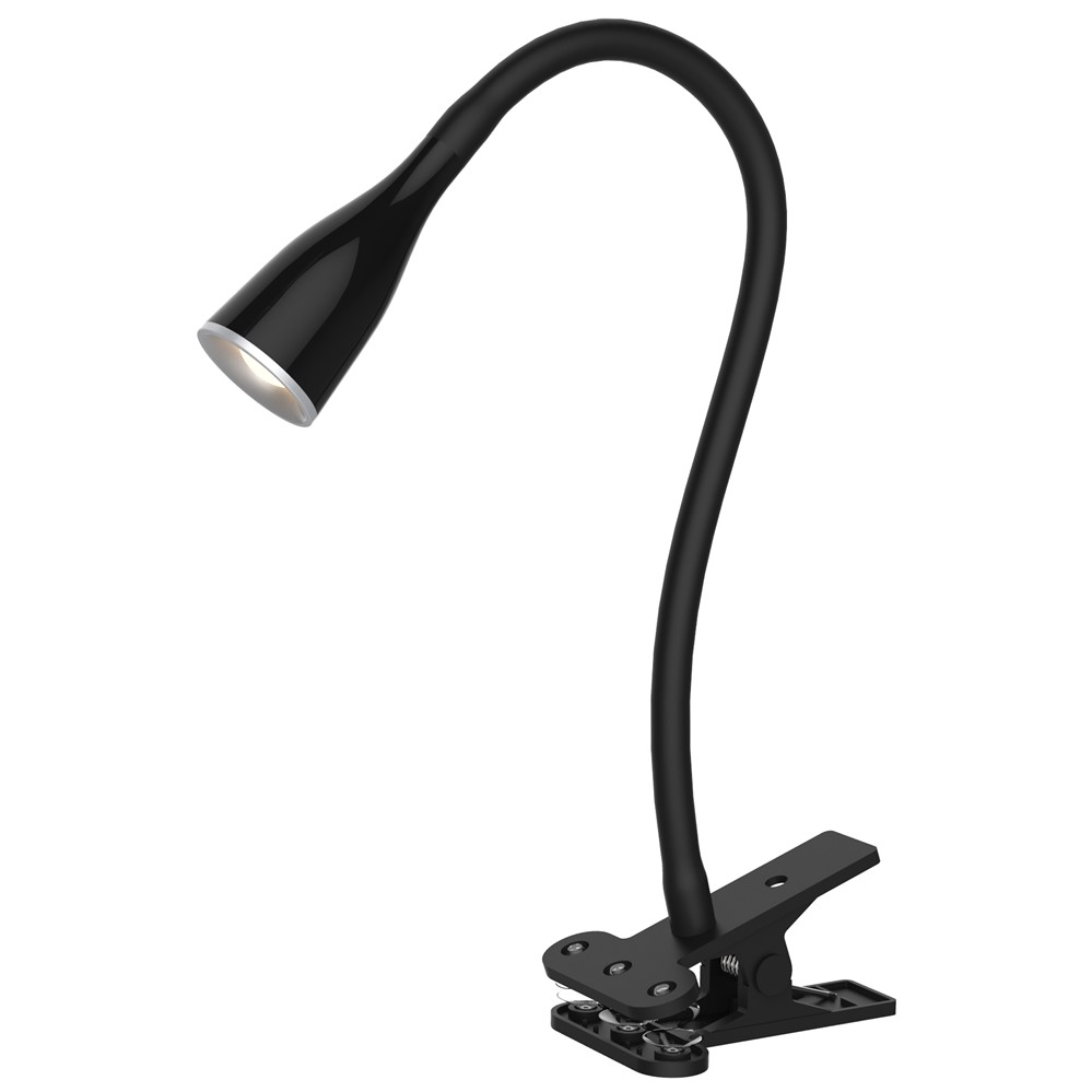Lampe Pince Stella LED 4,5W 320lm Noir - INVENTIV