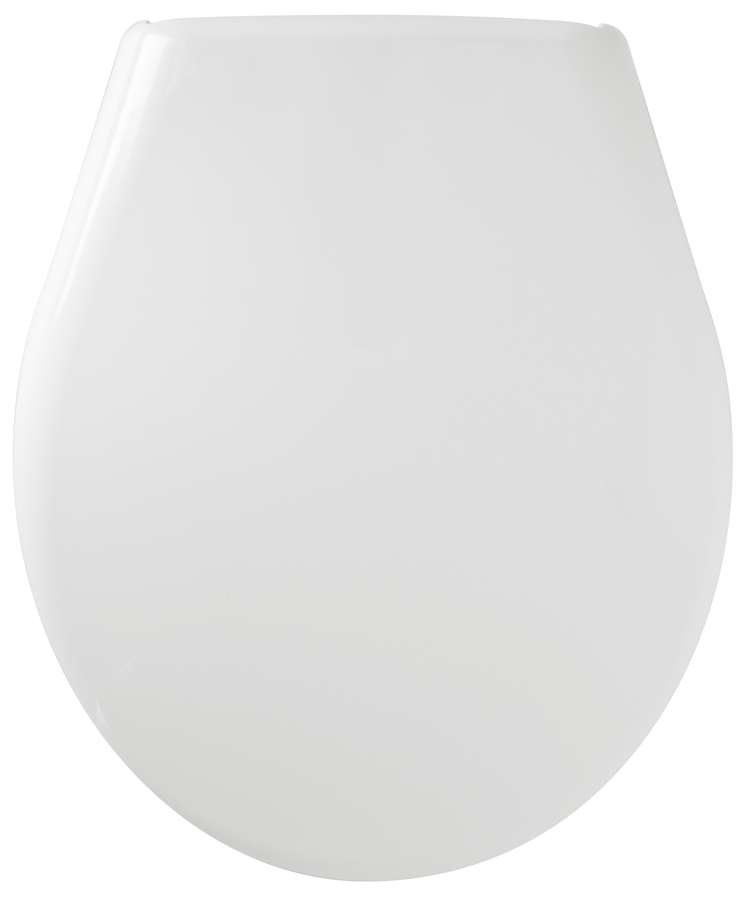 Abattant WC Marina Déclipsable PVC Blanc