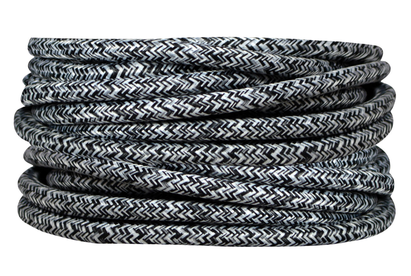 Câble tissu chiné 3m - TIBELEC 