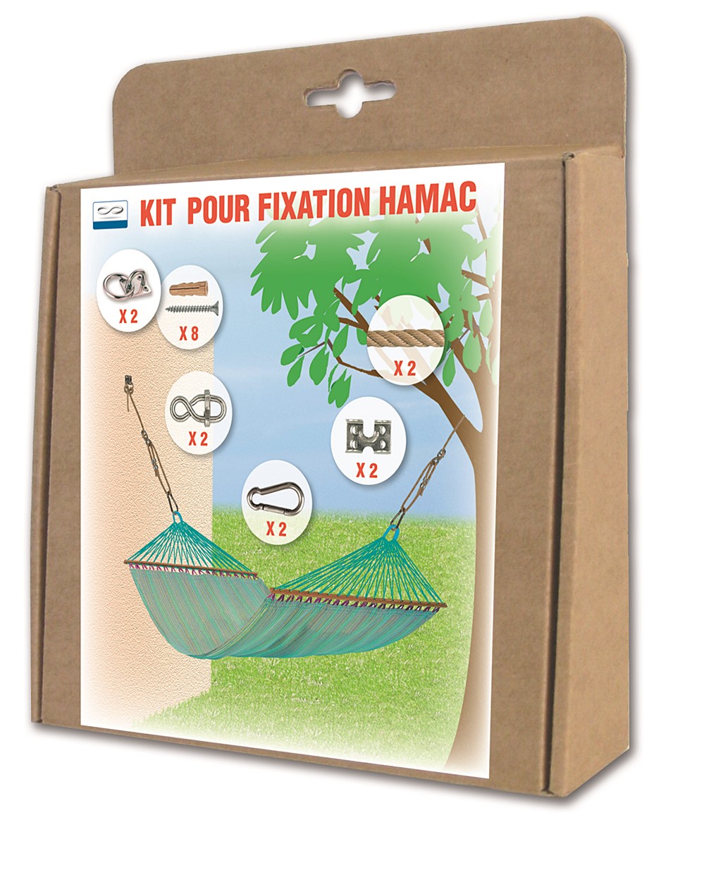 Kit pour fixation hamac - CHAPUIS