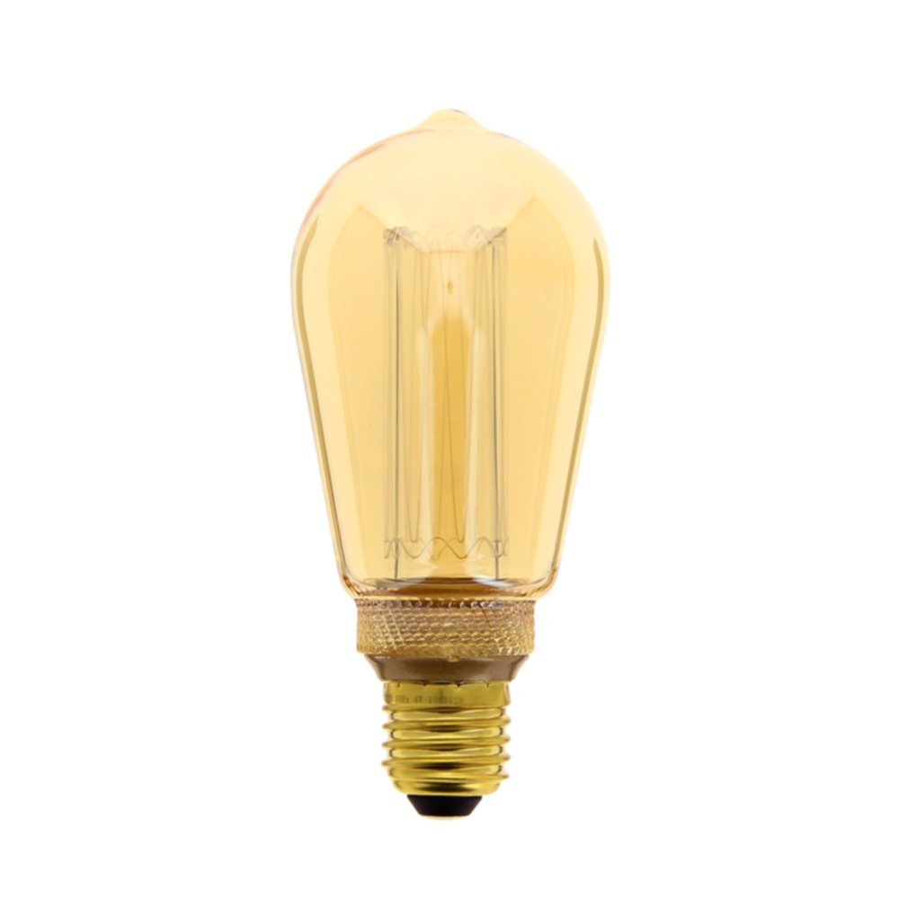 Ampoule led filament ambrée E27 200lm 4W blanc chaud - XANLITE