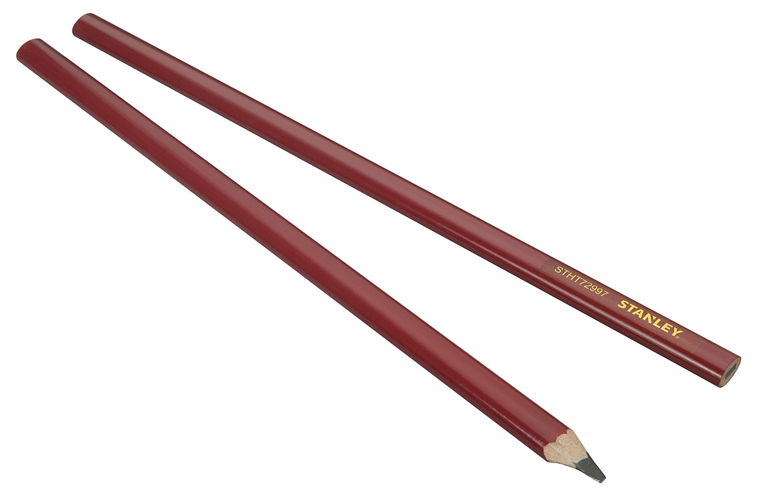 Crayon de charpentier 30cm - corps rouge