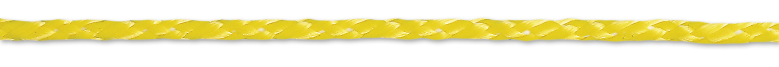Corde polypropylene jaune 200kg ∅4mm /m - CHAPUIS