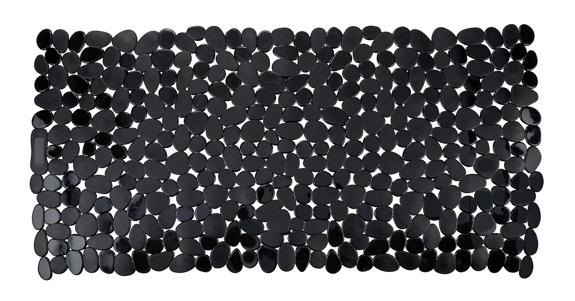 Tapis antidérapant pour baignoire paradise noir 71 x 36 cm - WENKO