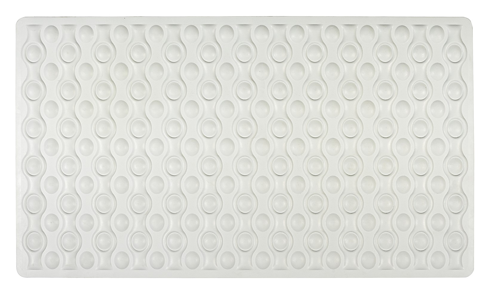 Tapis de bain rocha 70x40 cm blanc