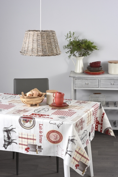 Nappe toile cirée country 1,4x20m