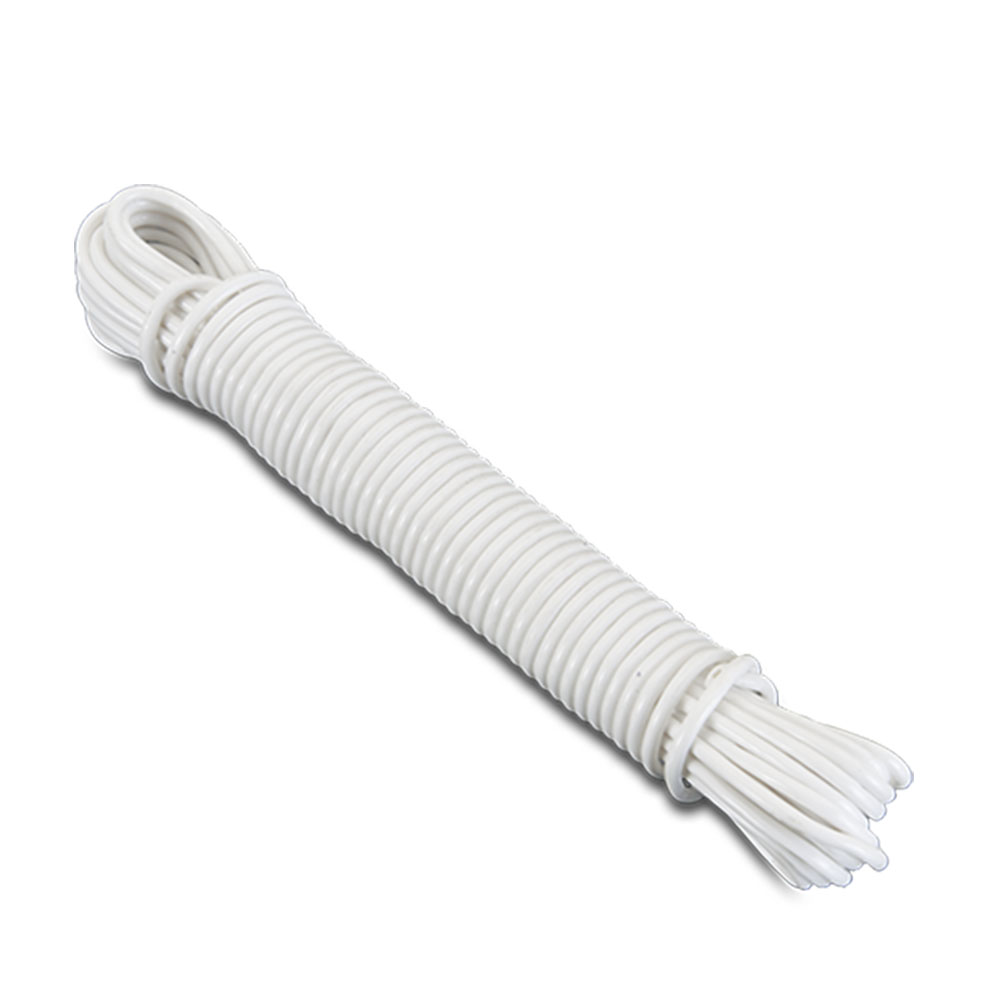 Corde à linge armature pp 10m blanc - METALTEX